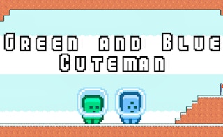 Image Green and Blue Cuteman