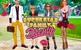 Image Superstar Family Dress Up Game